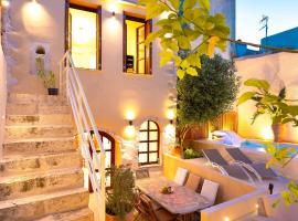 Byblos villa walking distance to Everything with Private Pool & BBQ，位于罗希姆诺的酒店