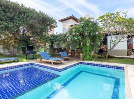 Bz26 a 40 metros de la playa! Casa grande con piscina, hotel en B&uacute;zios