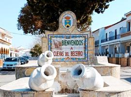 Casa Blanca, hotell i Cuevas del Becerro