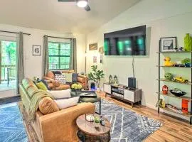 Deck and Resort Amenities Hot Springs Home!
