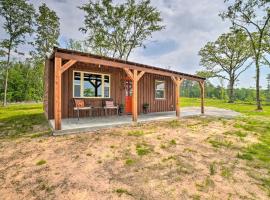 Updated Studio Cabin in Ozark with Yard and Mtn View, hotel din Ozark