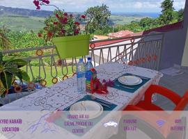 T2 Échappée belle Sainte-Marie Kybo Karaib Location pkg Mtgne Cosy，位于圣玛丽的酒店