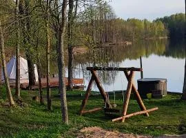 Min 2 paros Poilsiavietė be matomų kaimynų Pelakys glamping