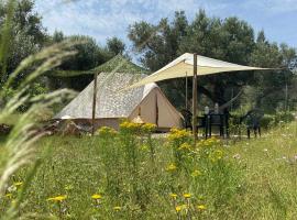 Bellissima Bell tent, tented camp en Tortosa