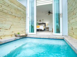 Casa Loba Suite 3 with private pool and tub, beach rental in Rincon