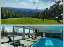 Traumblick Bayerischer Wald, Pool & Sauna, Getränke, Klimaanlage, Hotel in der Nähe von: Solla Ski Lift, Freyung