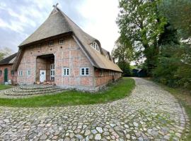 Idyllische Ferienwohnung auf dem Land, pigus viešbutis mieste Duvennest