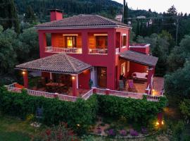 Postatiko Holiday Home Central Corfu, lacný hotel v destinácii Kynopiástai