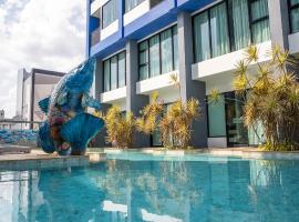 Krabi SeaBass Hotel, hotell i Krabi