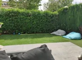 3 Bedroom apartment with private garden next to the beach La Siesta