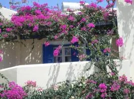 Santorious Flower Covered Apartment