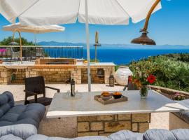 Romanatika Villa Paxos by Dandelion Villas, beach rental in Gaios