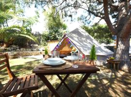 Happy Glamping, camping de luxe à Kalamaki