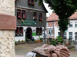 Burgmannenhaus, hotel v destinácii Steinau an der Straße