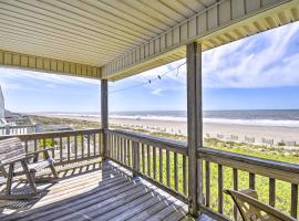 Oceanfront Retreat with Holden Beach Access!, hotel in Supply