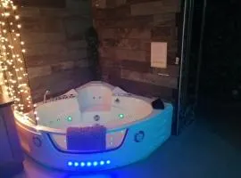 Romantisme et glamour 2 avec spa , clim et jardin