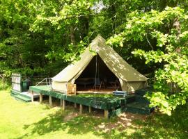 Belair le Camping, holiday rental in Champagnac-de-Bélair