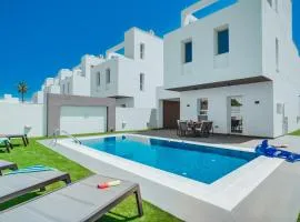 Stay in Style in Modern 3 Bedroom Villas Near Nissi Beach & Square