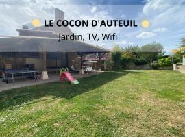 LE COCON D'AUTEUIL - ICI CONCIERGERIE, hotell med parkeringsplass i Auteuil
