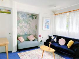 Shan Mu Inn Entire flat 2 bedrooms with terrace seaview BBQ，紐林的公寓