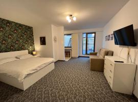 Coroni Studio Cu Jacuzzi Pe Terasa, Hotel in Braşov