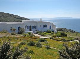 Villa Areti, paplūdimio vie&scaron;butis mieste Tinas