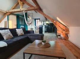 Loft lumineux et cosy avec grande terrasse