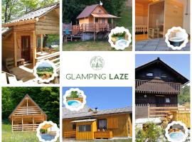 Glamping Laze, cottage sa Gorenja Vas