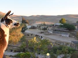 Alpaca Farm - חוות האלפקות, farm stay in Mitzpe Ramon