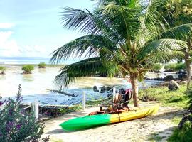 San Juan에 위치한 반려동물 동반 가능 호텔 Toliz Beach House -Sipaway Island San Carlos City