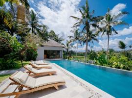 Santun Luxury Private Villas-CHSE CERTIFIED, hotel blizu znamenitosti Sobek Rafting, Ubud