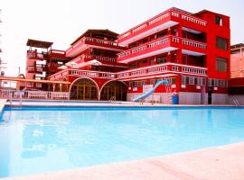 Hotel Los Arcos de Imperial, hótel í San Vicente de Cañete