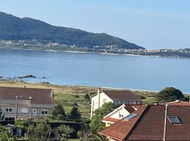 Punta Caldebarcos, overnattingssted med kjøkken i San Mamede de Carnota