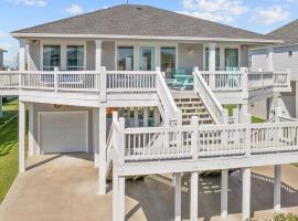 NEW-Sea The View-Playground-2 min walk to Beach, cottage in Bolivar Peninsula