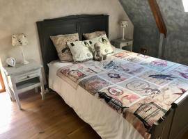 Chambre double avec SDB privée au milieu des champs, vakantiewoning in Teloché