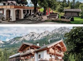 Berggasthof Bärnstatt, romantiskt hotell i Scheffau am Wilden Kaiser