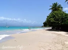 F3 tout confort " Appartement Café " - 5 min à pieds de la plage du Gosier et de tous commerces