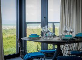 Rots in de Branding Luxurious 2 bedroom apartment in the dunes with sea sight, bolig ved stranden i Cadzand