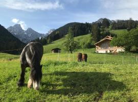 Au Pré des Chevaux, hotel en Château-d'Oex