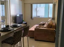 PÉ NA AREIA - Suíte à beira-mar com garagem