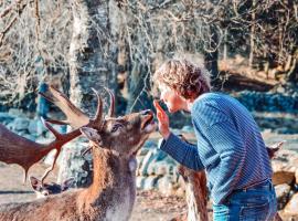 Damwildfarm in Rollerbü Südschweden, готель у місті Tyringe