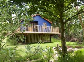 Creekside Lodge Bathpool Launceston Cornwall บ้านพักในลอนเซสตัน