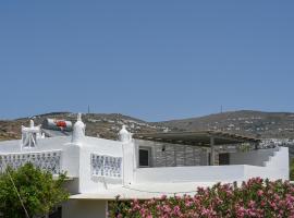 kleris apartments 8, nastanitev ob plaži v mestu Tinos Town