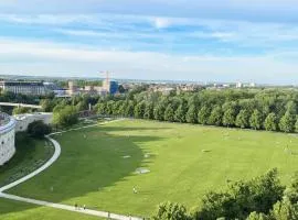 Panorama Home mit Weitblick auf die City