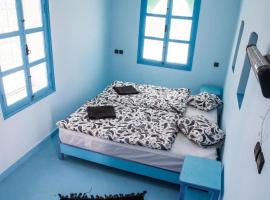 Room in Guest room - Pretty room in villa Lair De La Mer, in Sidi Kaouki, hotel in Sidi Kaouki