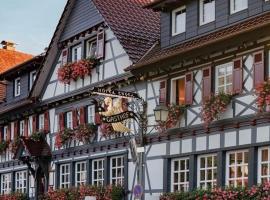 Hotel Restaurant Der Engel, Sasbachwalden, hotel with parking in Sasbachwalden