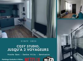 Studio Cosy proche Gare et Centre Ville, lugar para ficar em Lourdes