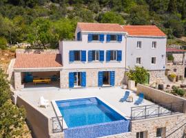 Villa Korta - Spacious House with Pool, hotell i Babino Polje
