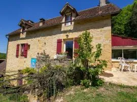 Maison de campagne proche de la Dordogne avec grand jardin et cheminée - FR-1-616-61
