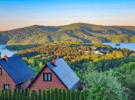 Na Górce - Domki z Widokiem Na Jezioro i Góry, cottage di Polanczyk